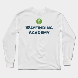 Classic Vertical Wayfinding Academy Logo Long Sleeve T-Shirt